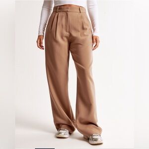 A&F Curve Love Sloane High-Waisted Wide Leg Pant